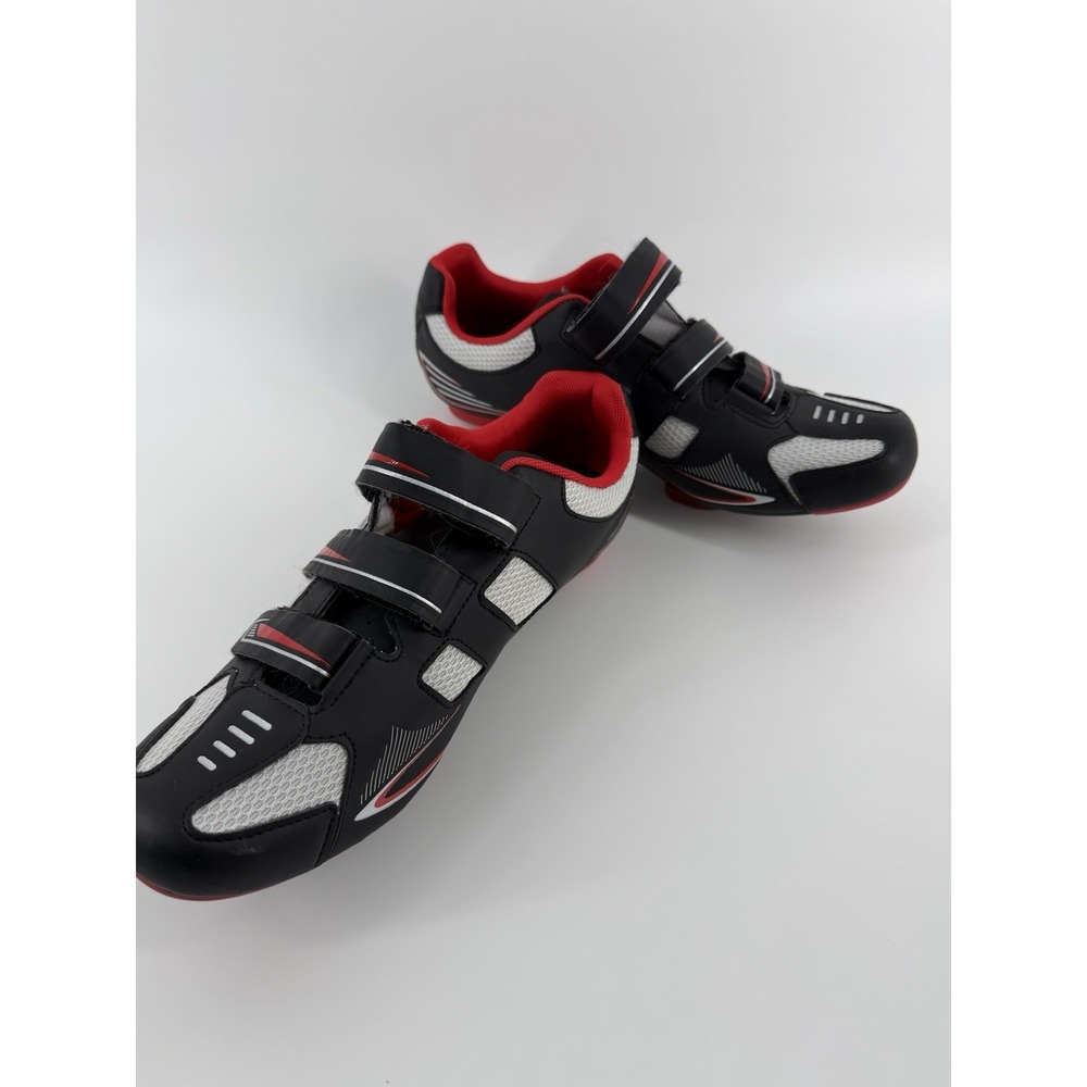 Bicycle Men's Women's Road Cycling Riding Shoes with Look Delta Cleat - 11.5/13